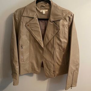 Miami Tan Leather Jacket